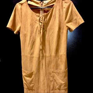 Suede Hollister Dress size medium